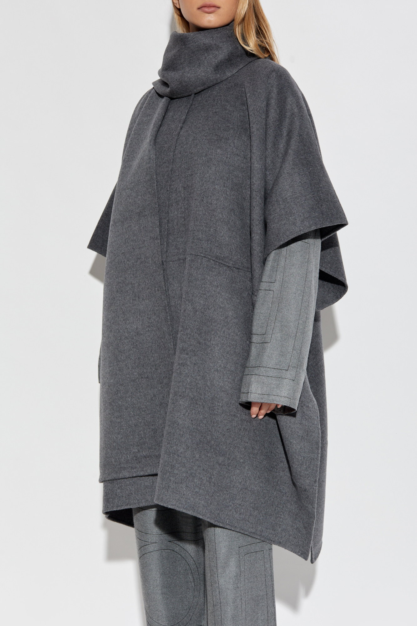 TOTEME Poncho with detachable collar | Women's Clothing | Vitkac
